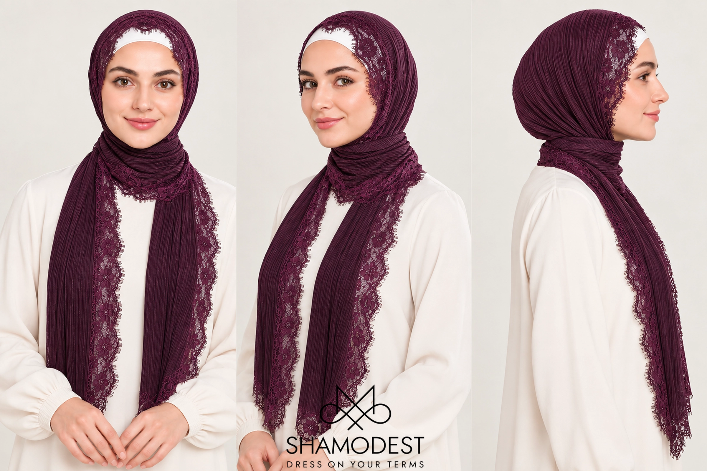 Masha Spitze in Plum