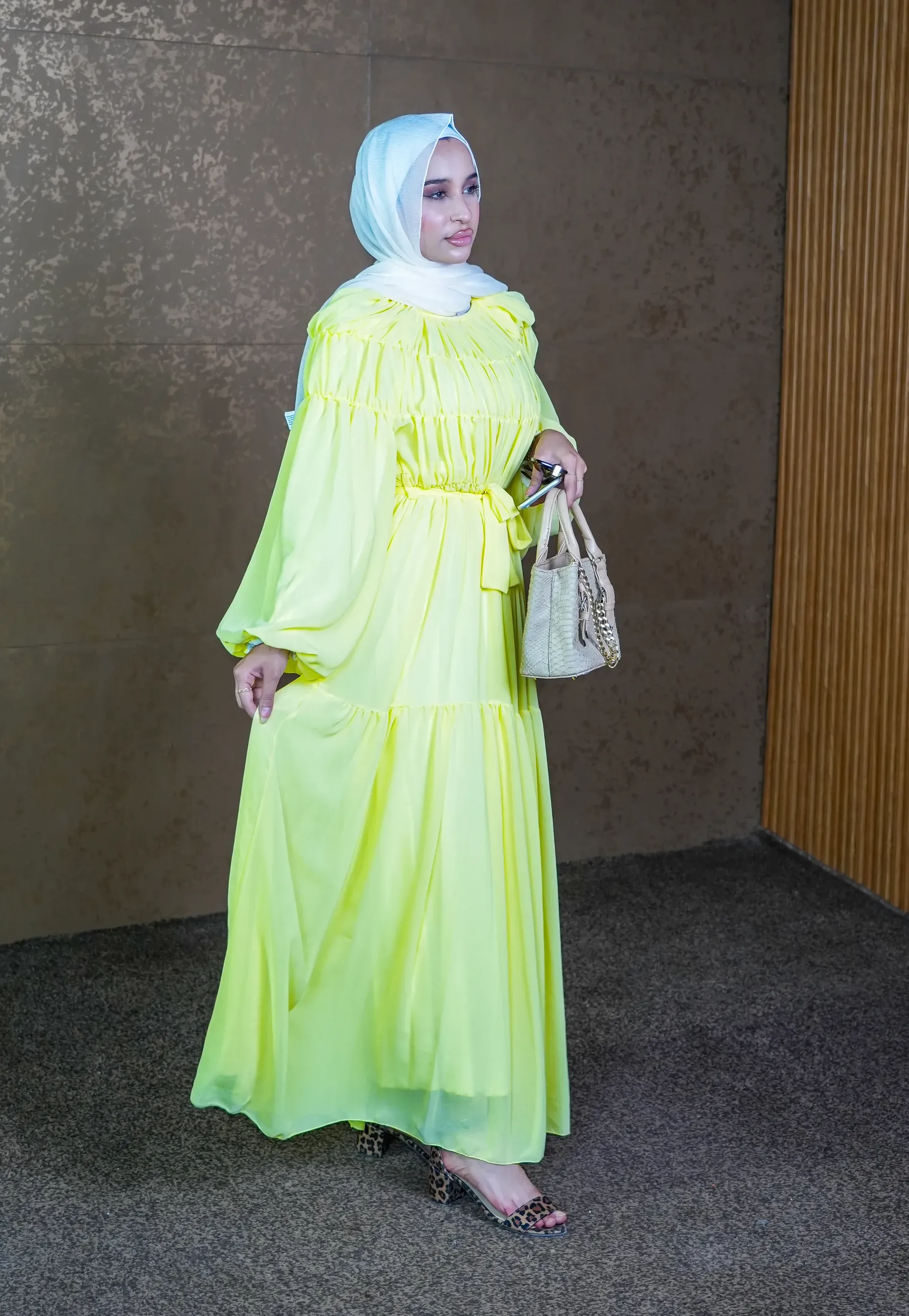 Kleid 4401 in Lime - view 2