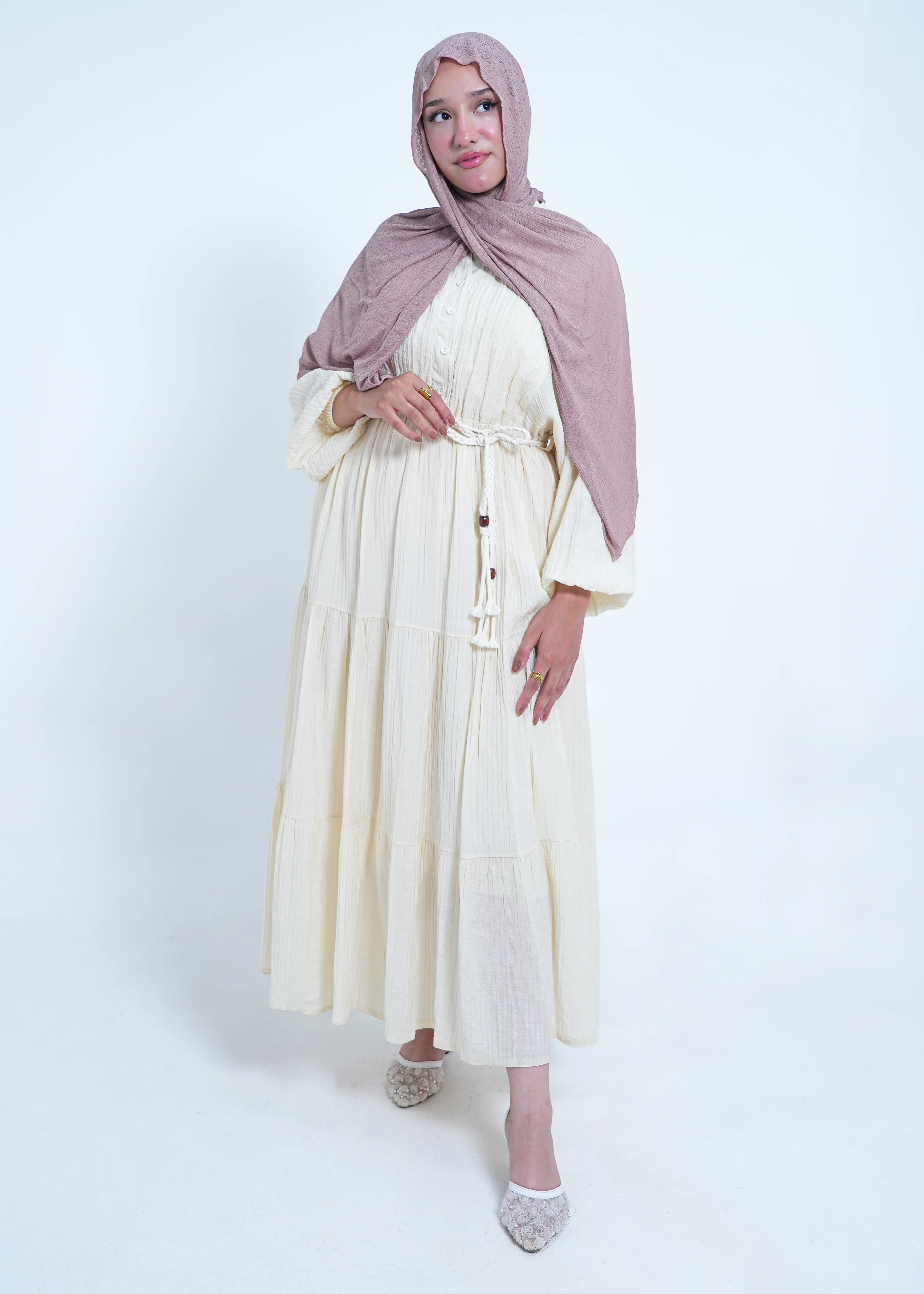 Dress 4319 in Cream - view 2
