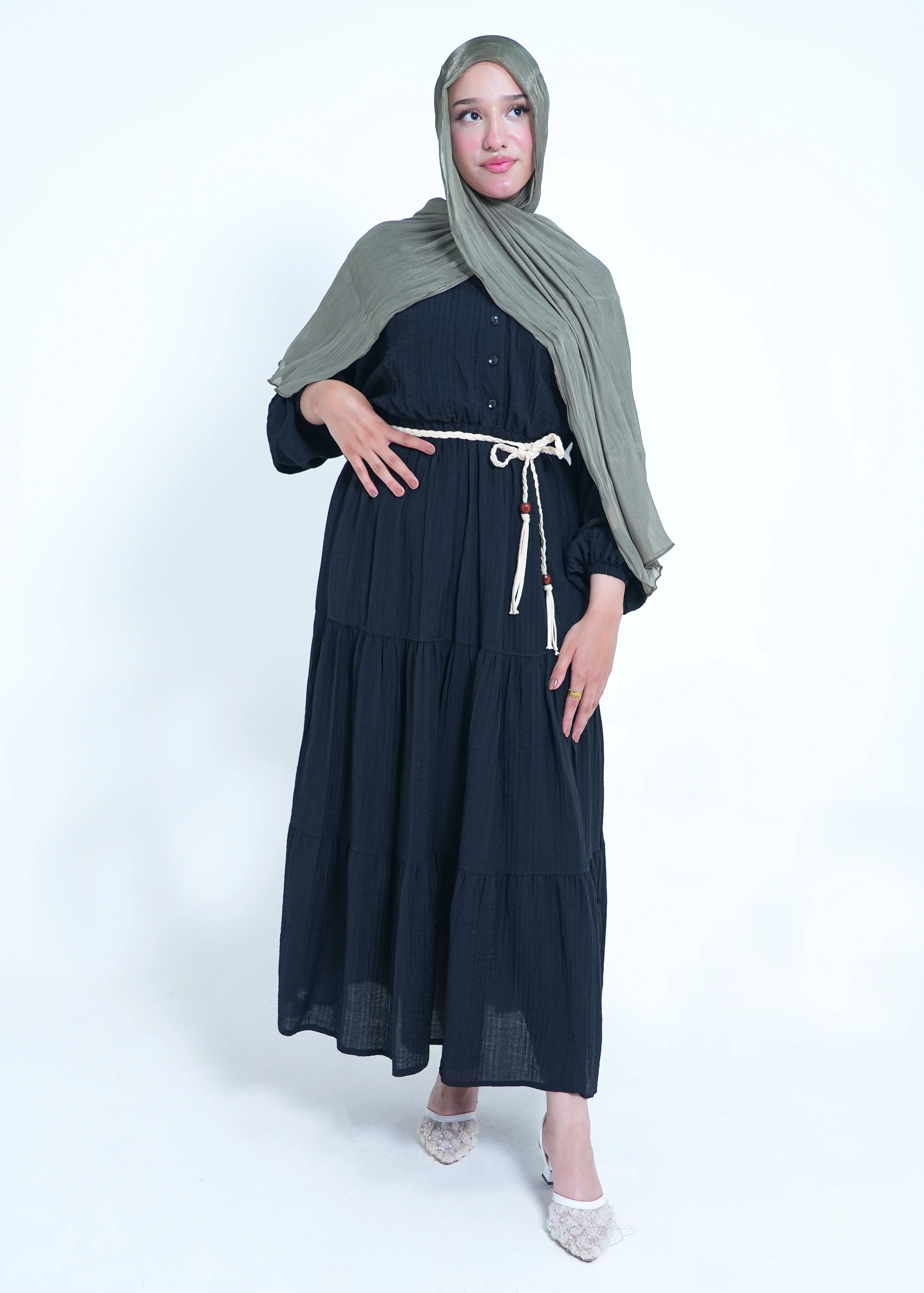Dress 4319 in Black - view 2