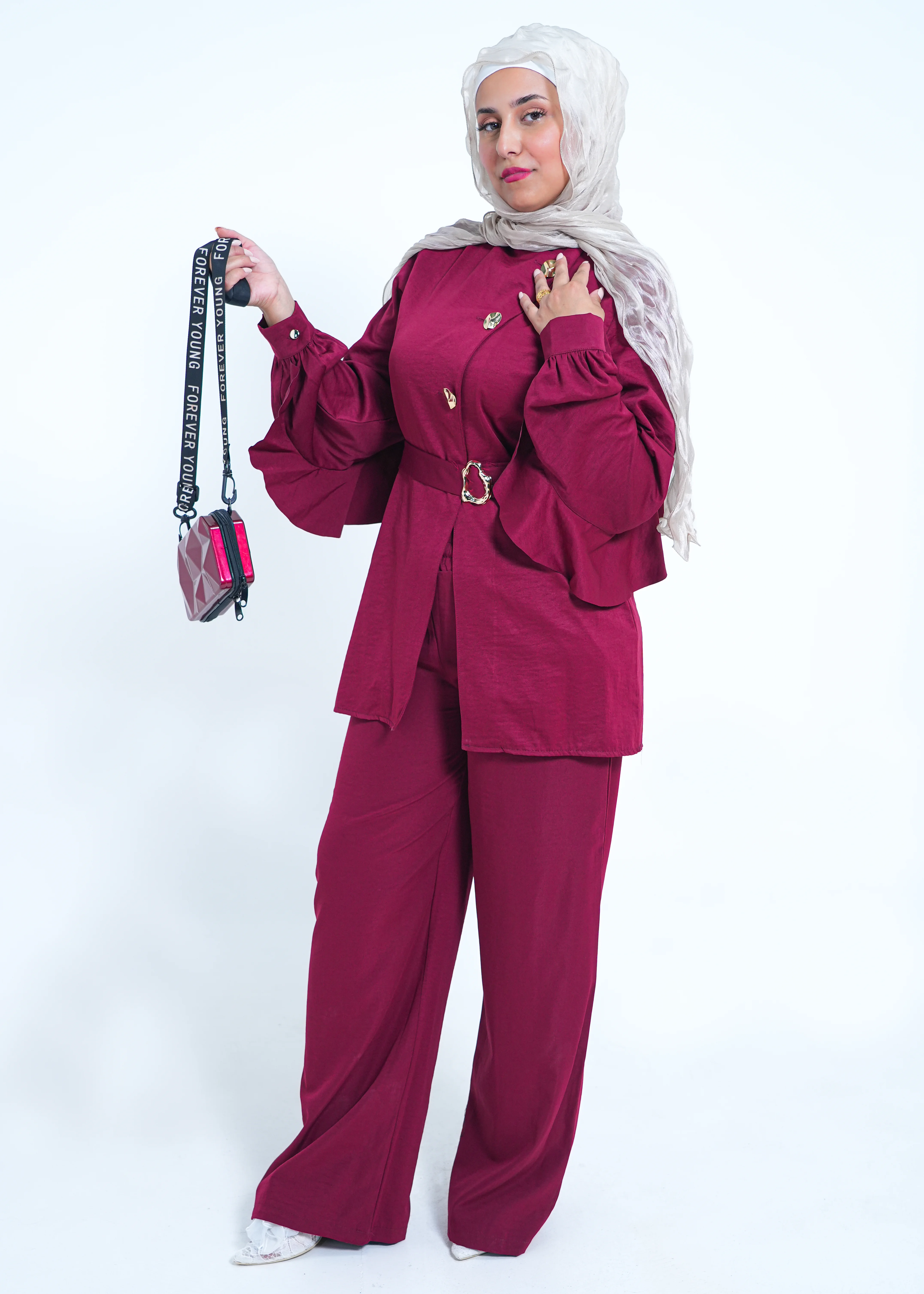 Set 1 in Burgundy