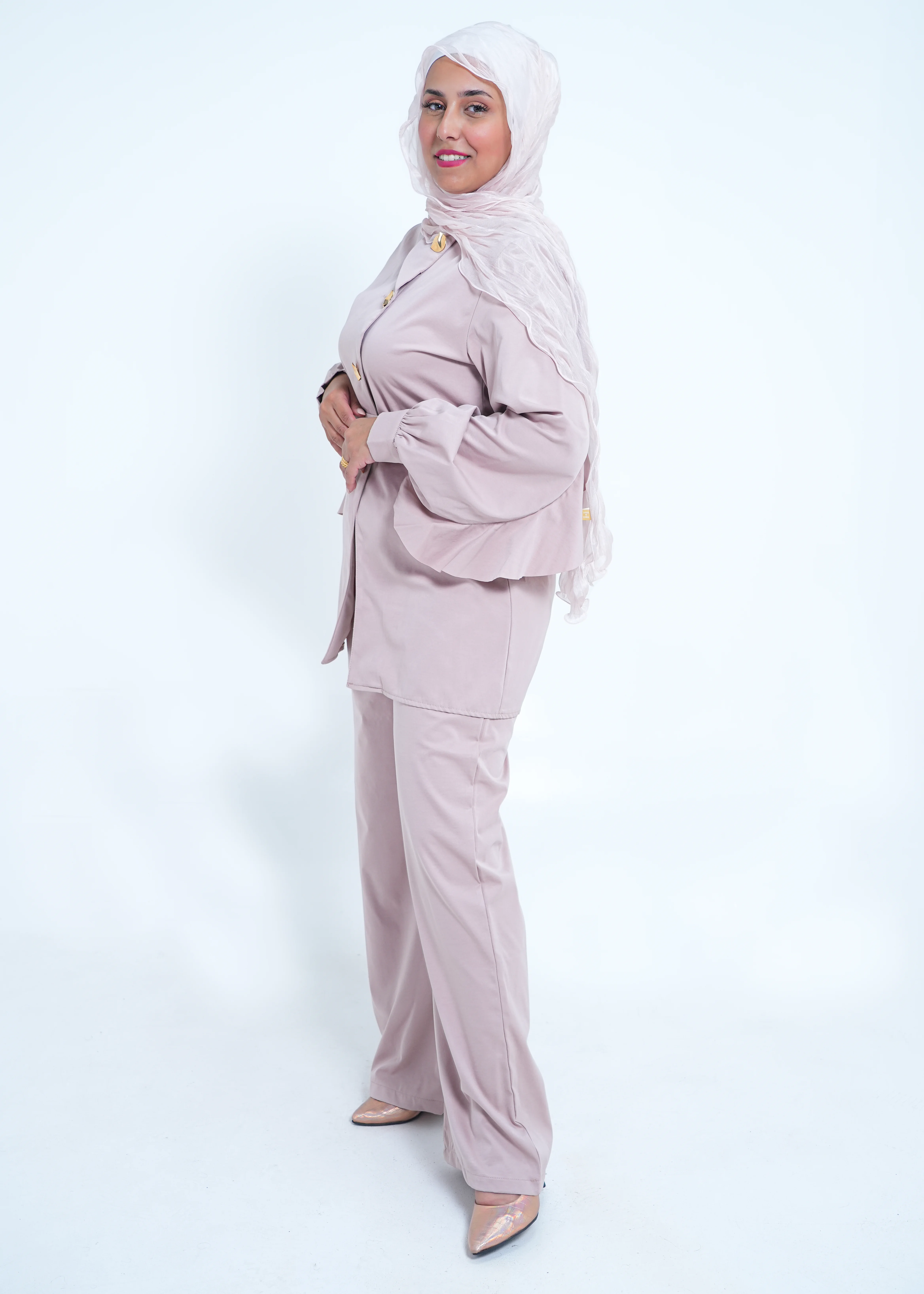 Set 1 in Mauve Beige - view 2