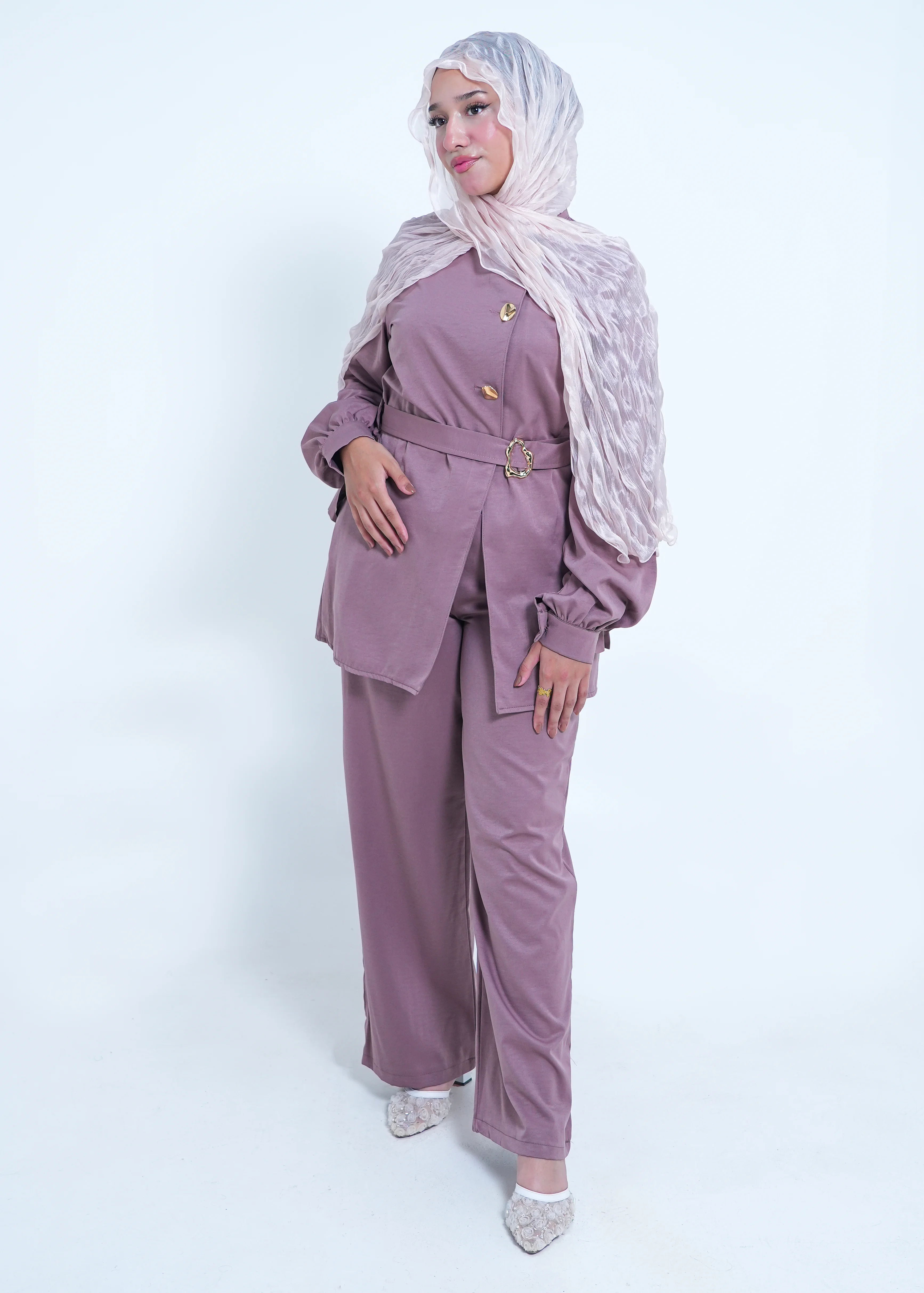 Set 1 in Dusty Mauve - view 2