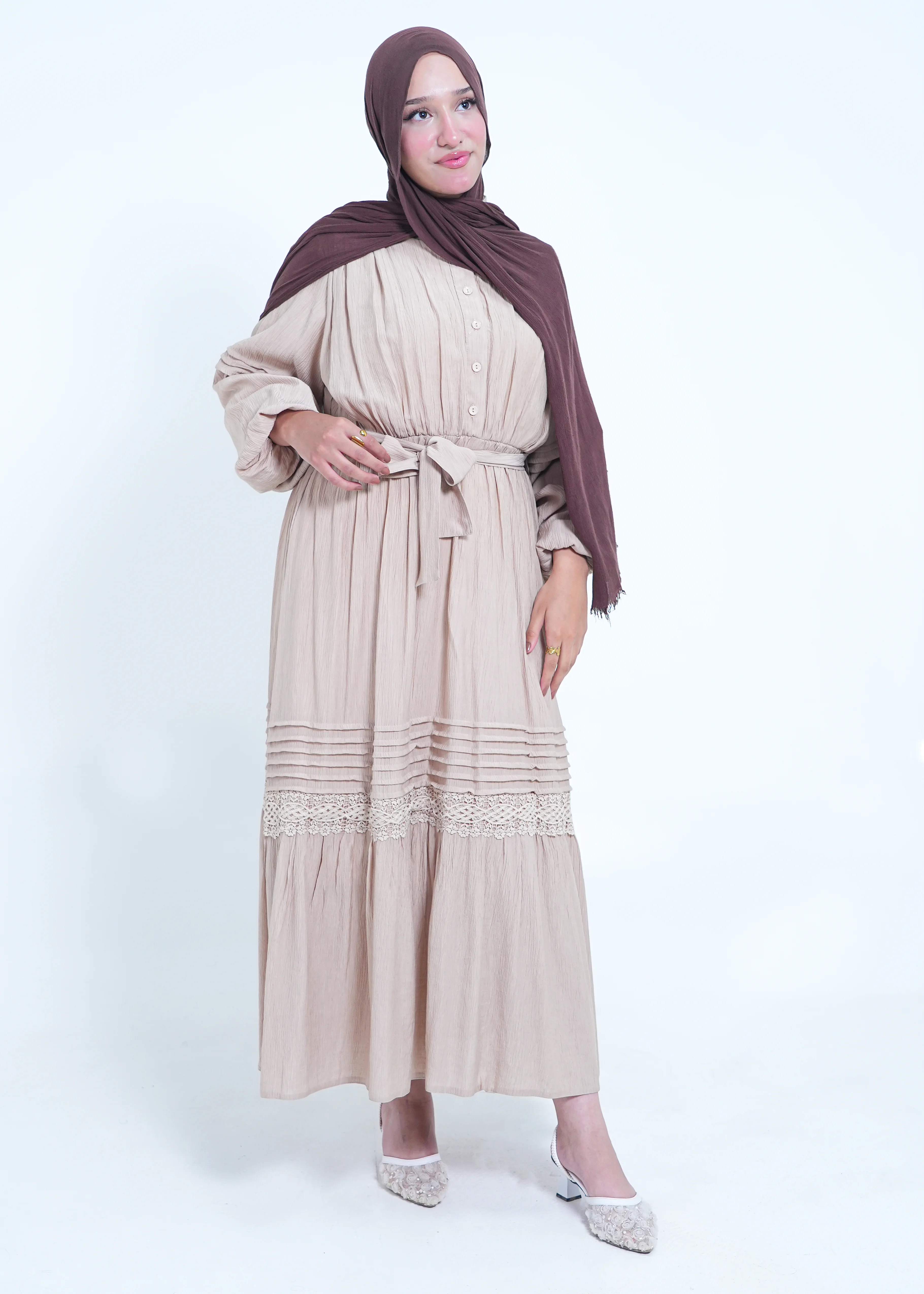 Kleid 4333 in Beige - view 2
