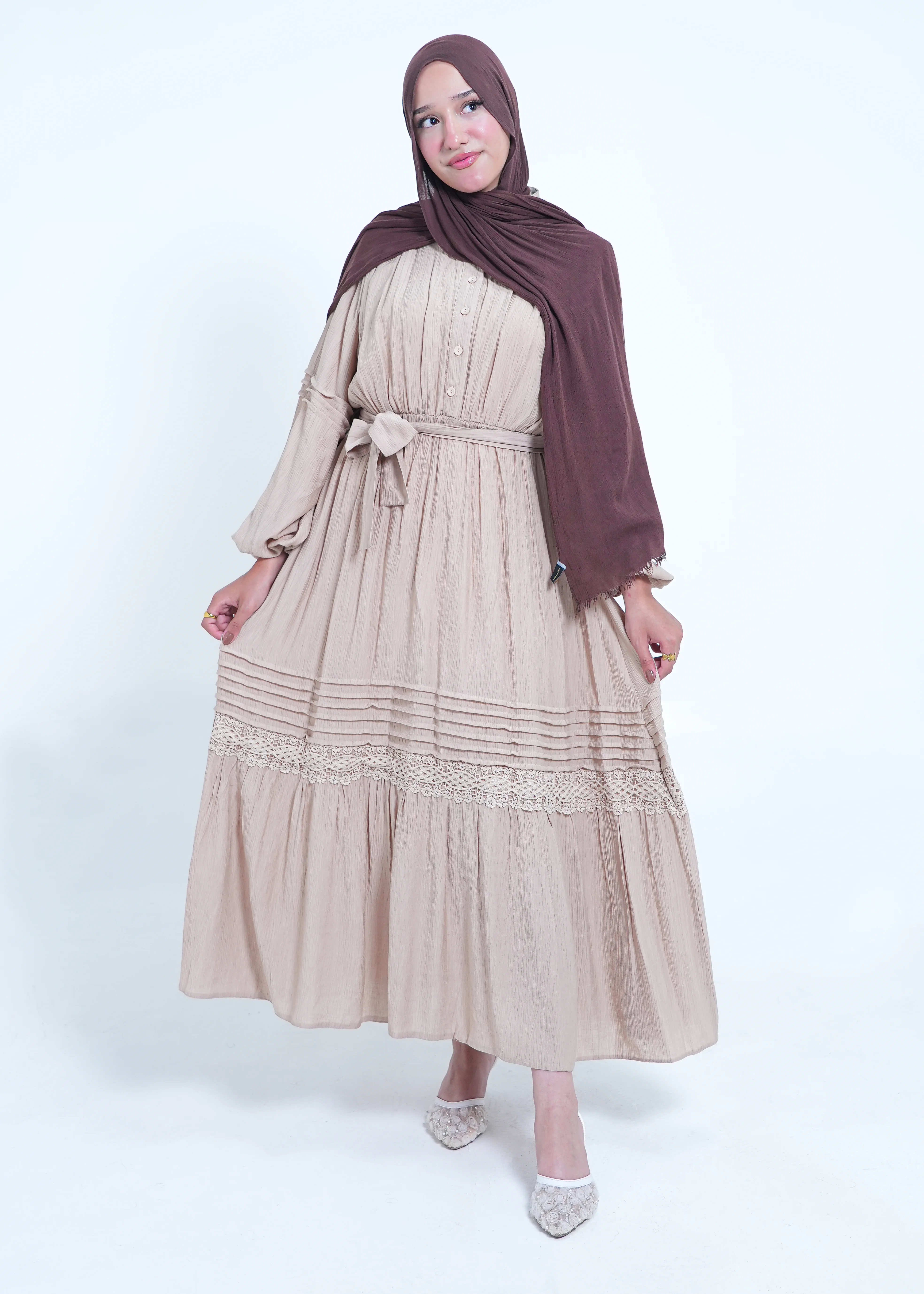 Kleid 4333 in Beige
