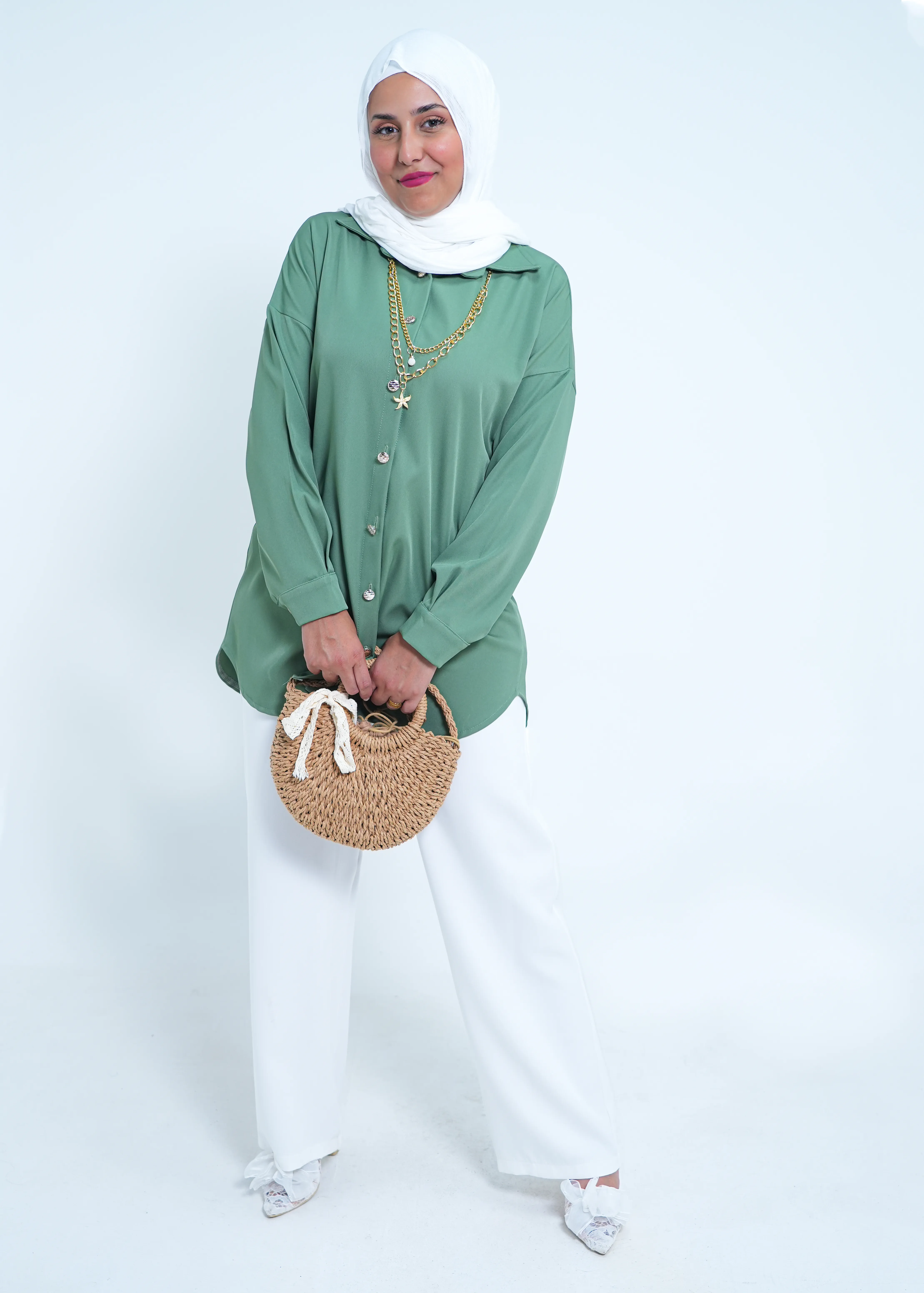 Top 1 in Sage Green - view 2
