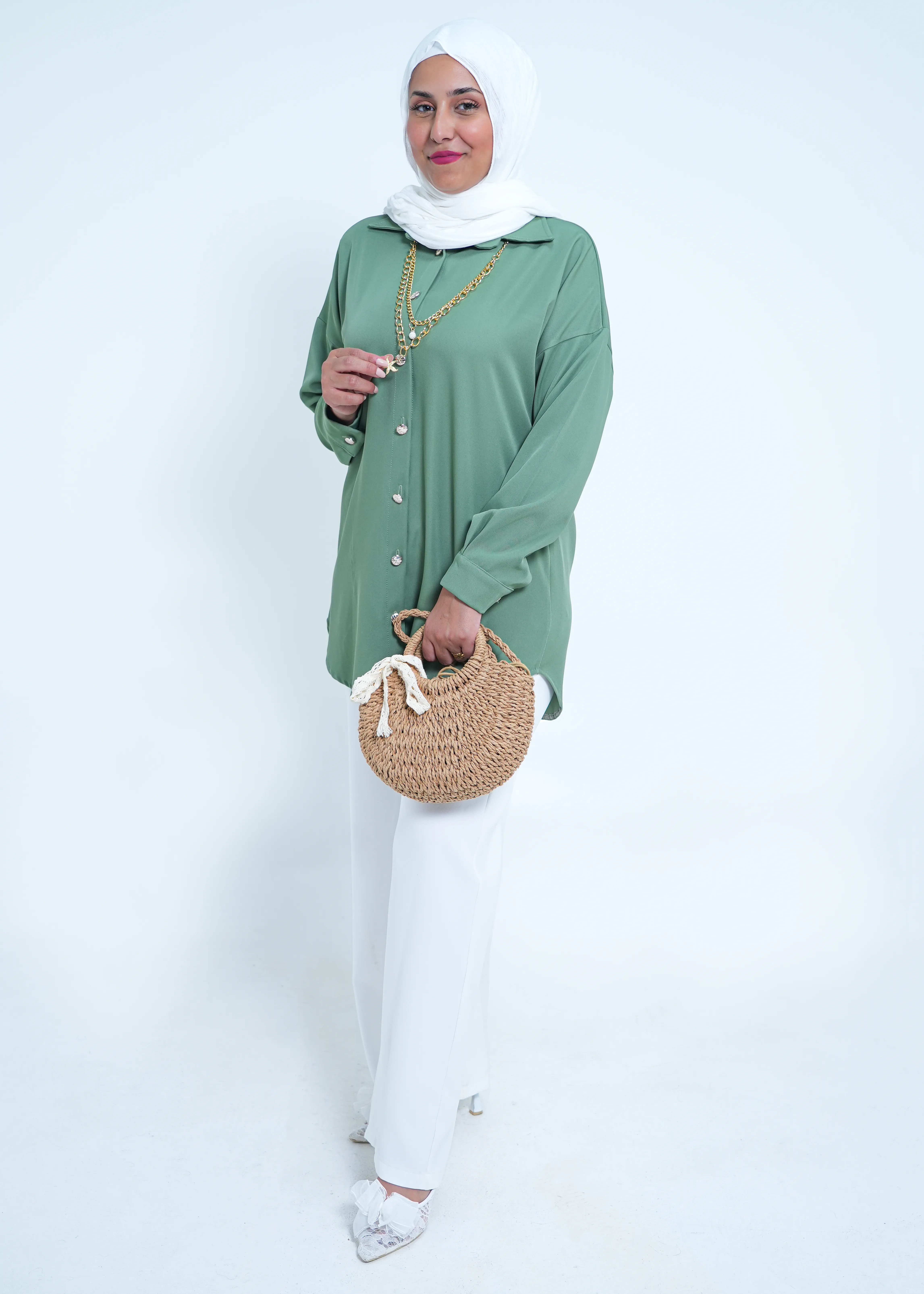 Top 1 in Sage Green