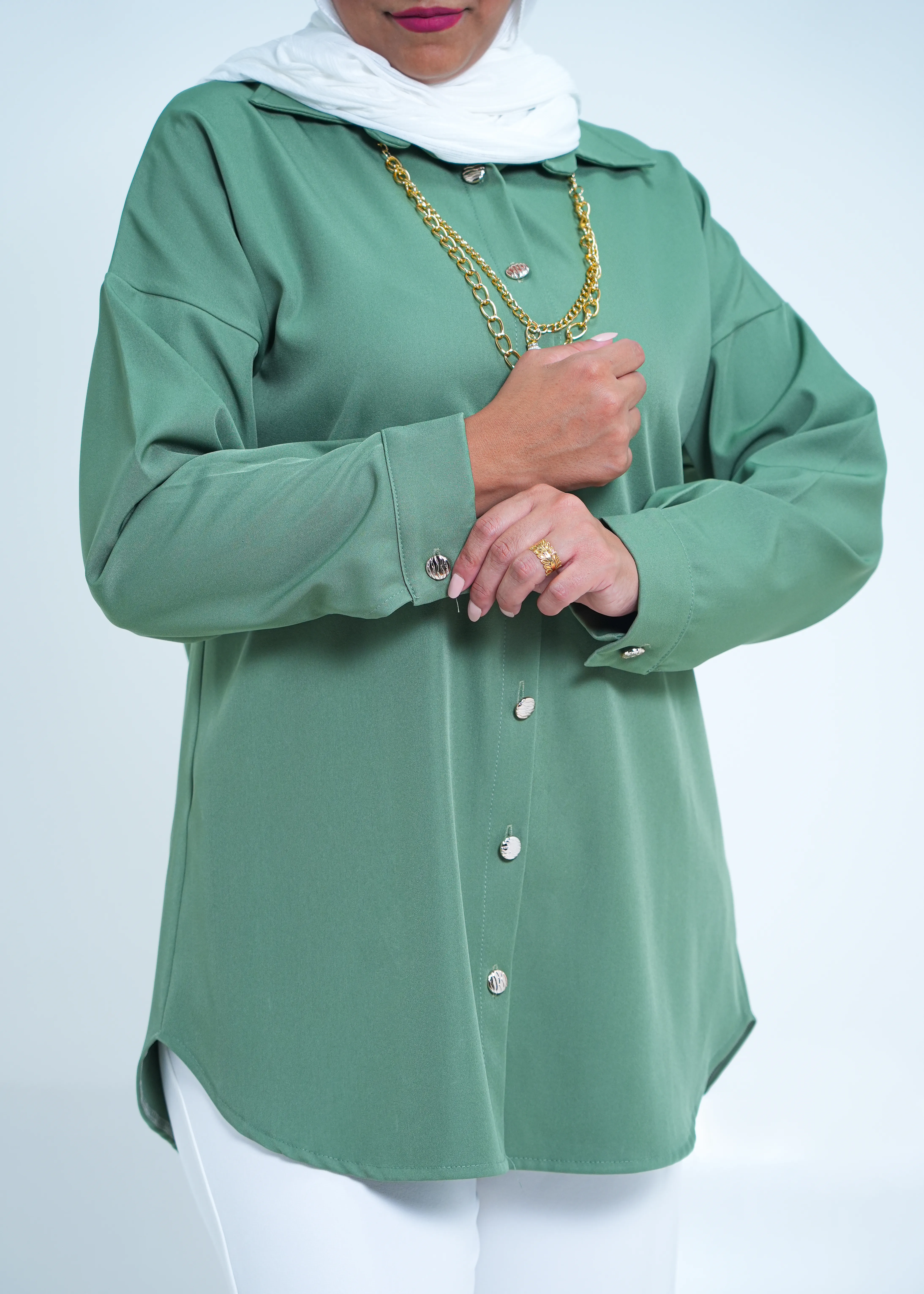 Top 1 in Sage Green - view 3