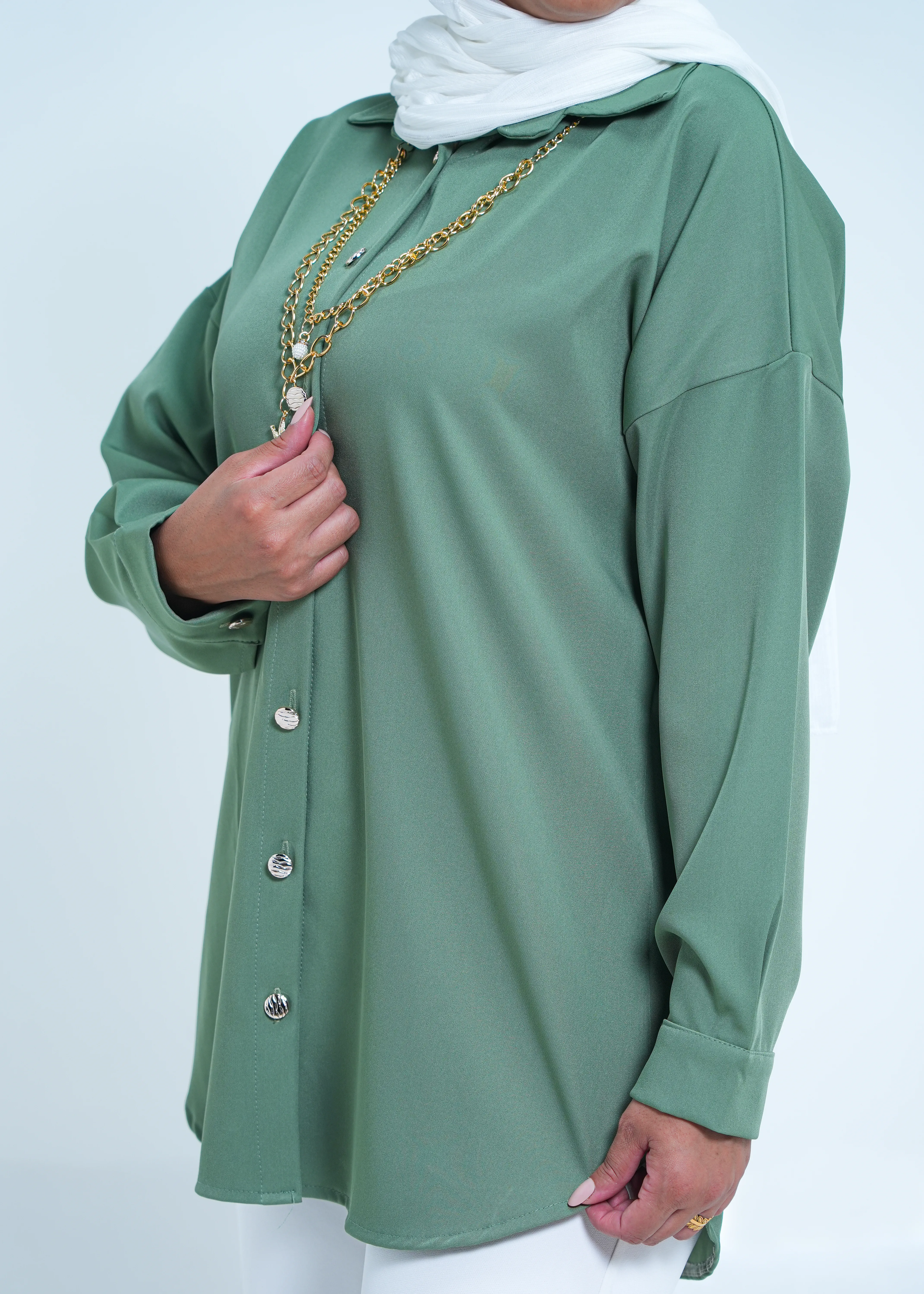 Top 1 in Sage Green - view 4