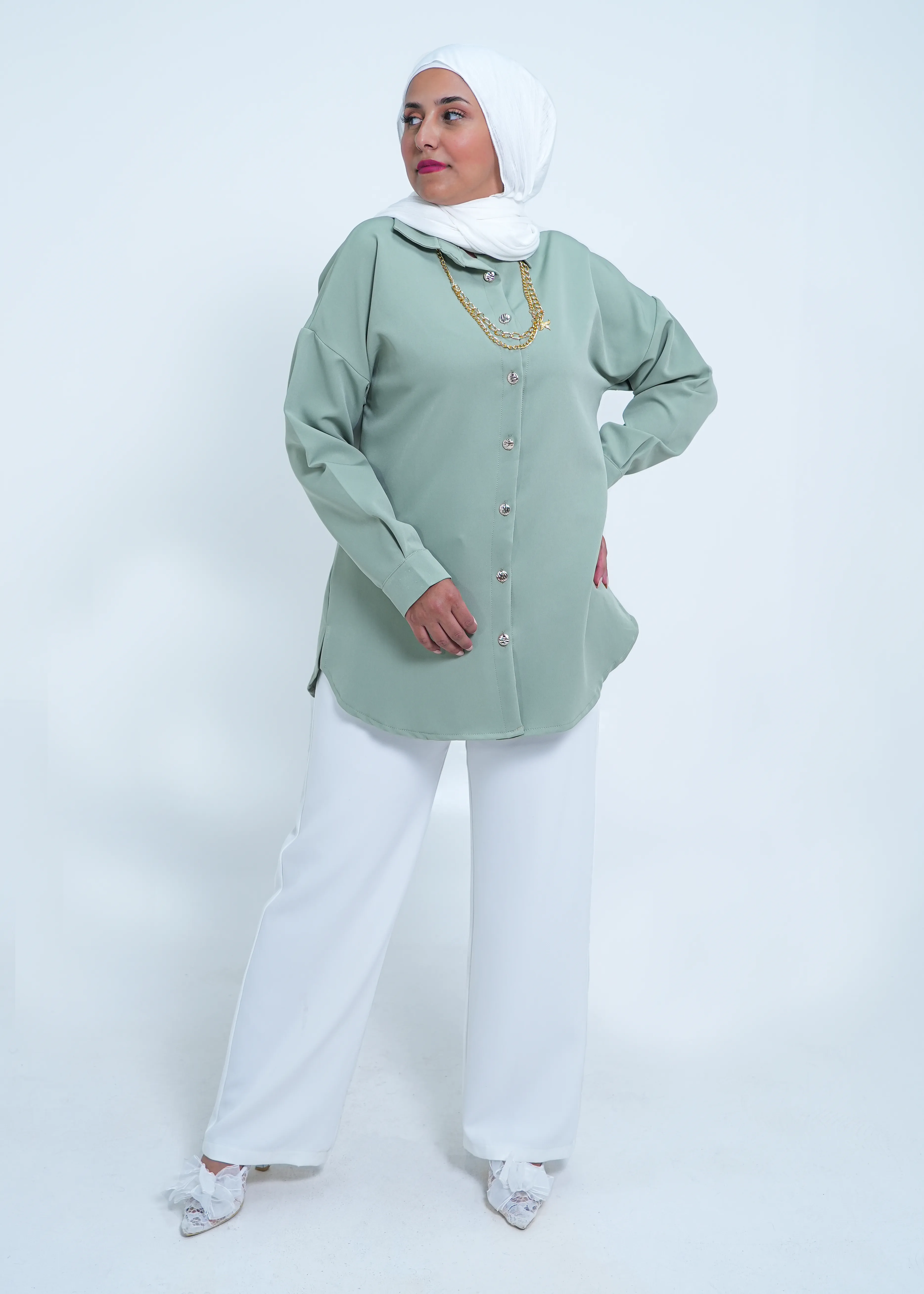 Top 1 in Light Sage Green - view 2