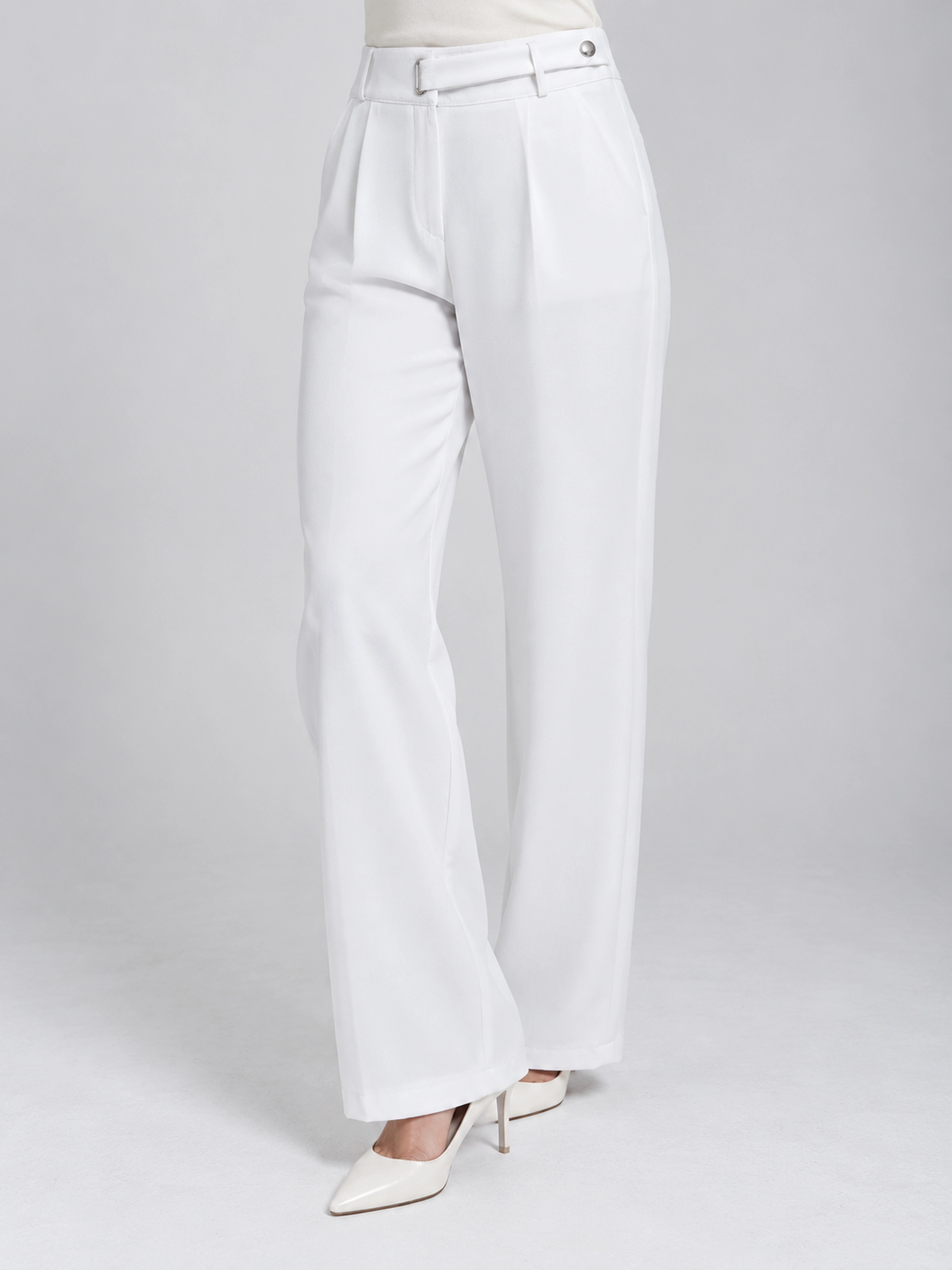 Pant_1 in White - view 2
