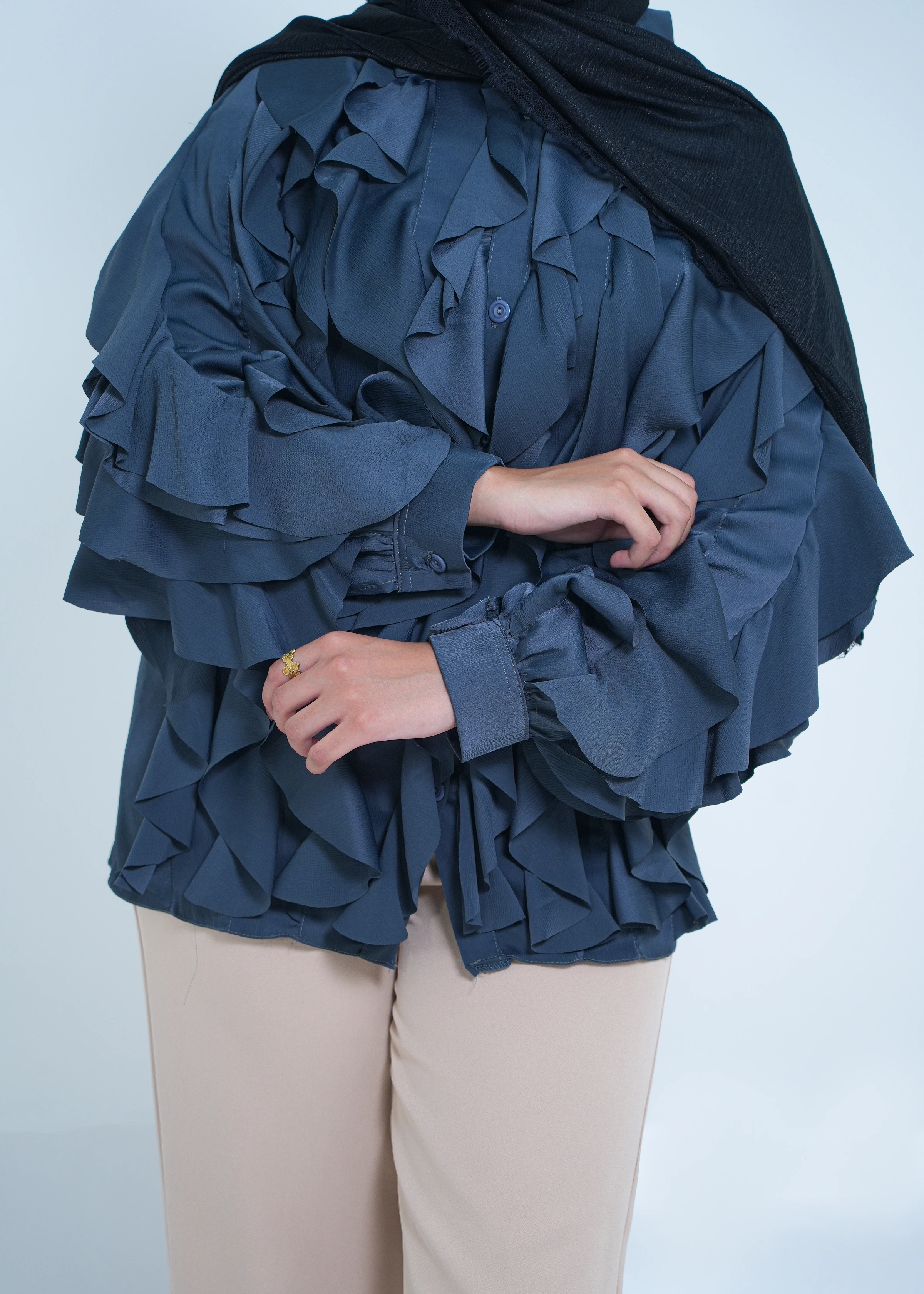 Oberteile 3 in Blue Grey - view 3