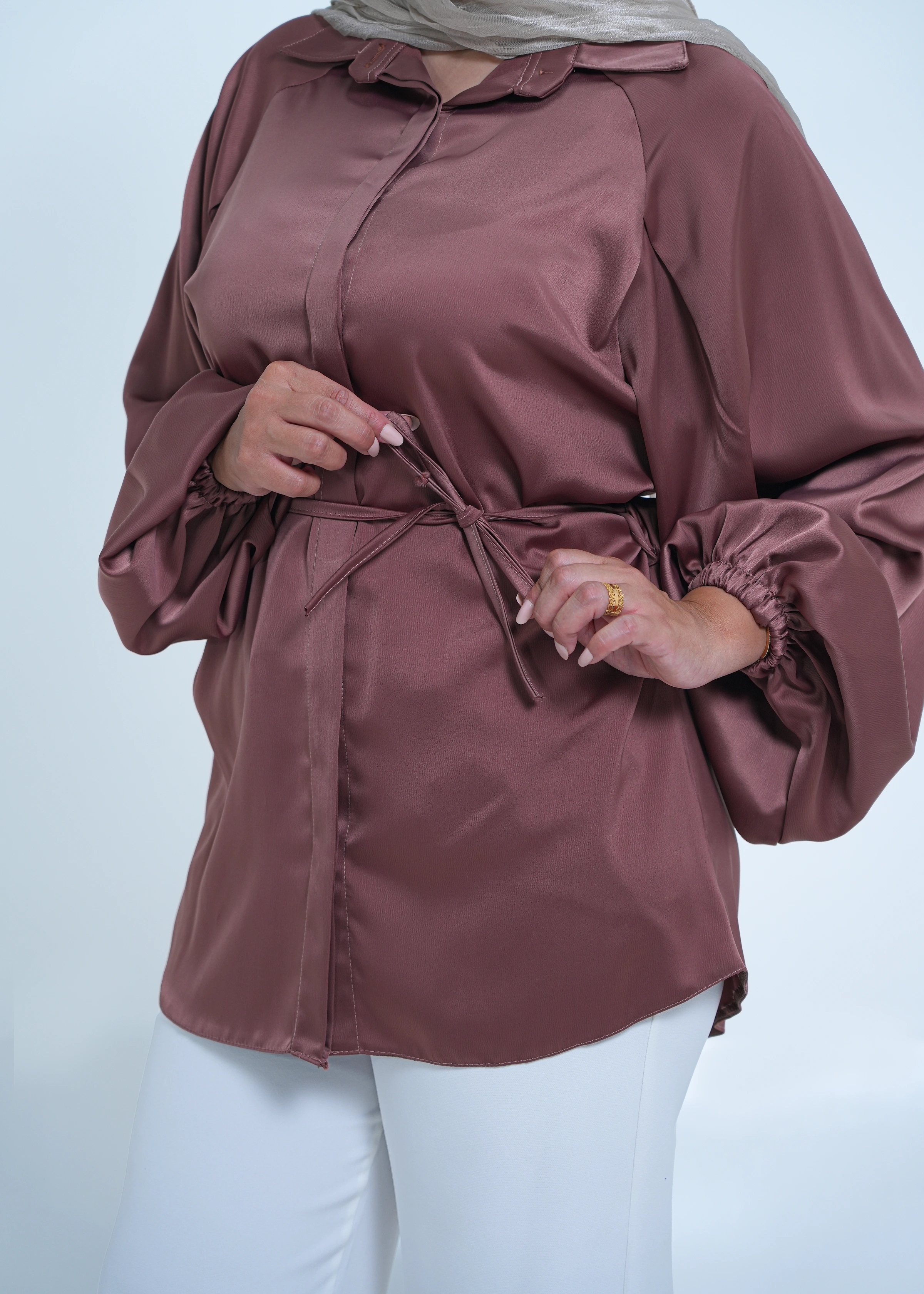 Oberteile 4 in Mauve Brown - view 3